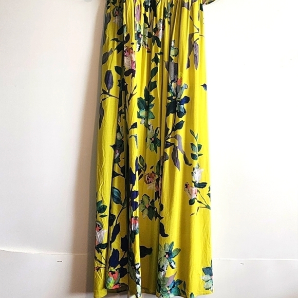 Soft Surroundings Maise Floral Square Neck Maxi Dress Size PM - Picture 5 of 7